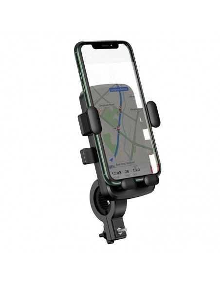 Telefono laikiklis dviračiui, motociklui Borofone BH34 Dove, juodas