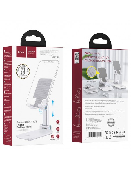 Telefono laikiklis Hoco PH29A baltas