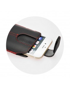Dėklas Forcell Ultra Slim M4 iPhone 3G/4/4S/Samsung S5830 Ace/S6310 Young juodas 2