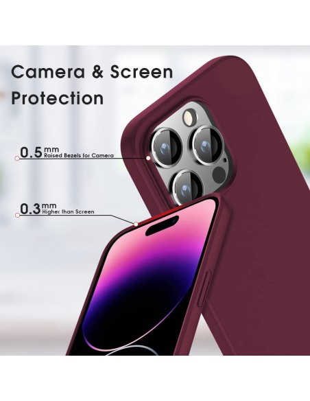 Dėklas X-Level Guardian Sony Xperia 10 IV bordo