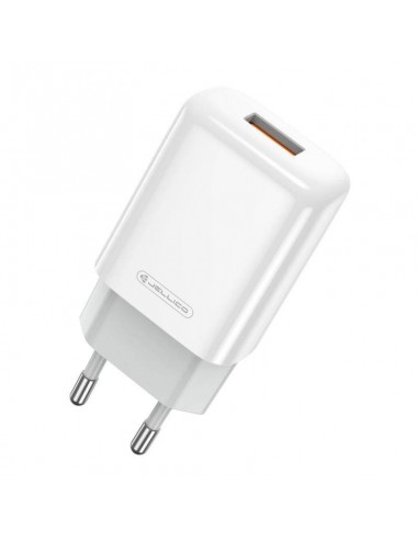 Įkroviklis buitinis Jellico EU01 2.4A USB baltas