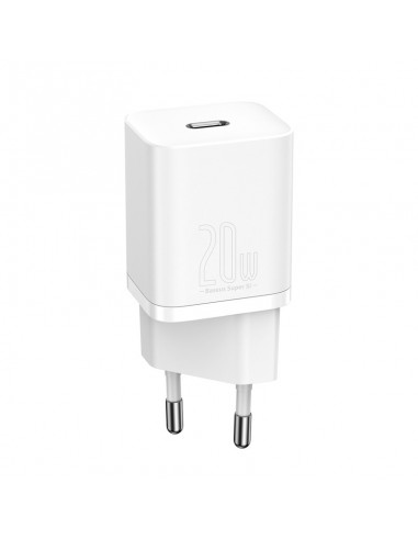Įkroviklis buitinis Baseus Super Si 20W baltas CCSUP-B02