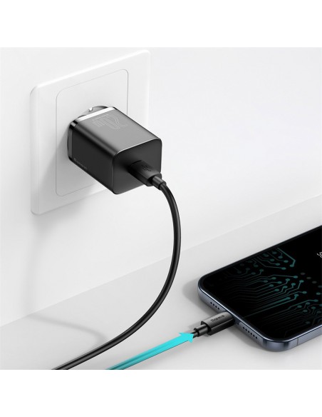 Įkroviklis buitinis Baseus Super Si 20W juodas CCSUP-B01