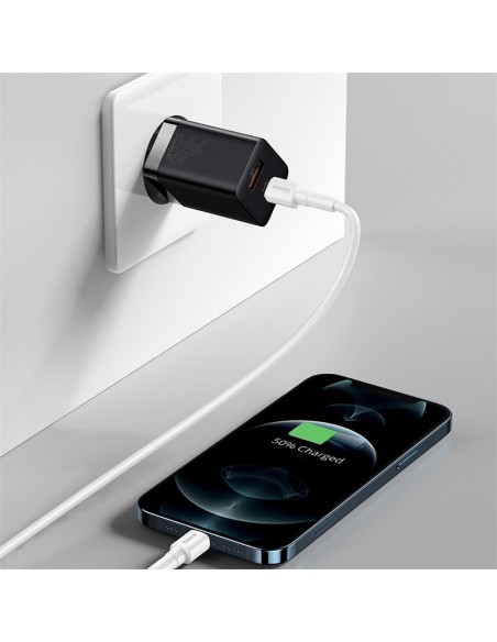 Įkroviklis buitinis Baseus Super Si Pro 30W juodas CCSUPP-E01