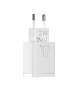 Įkroviklis buitinis Baseus USB + Type-C 20W baltas CCXJ-B02 2