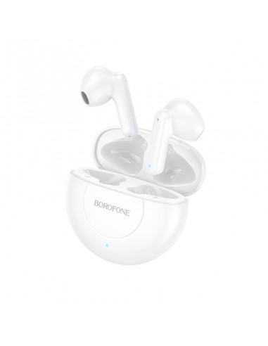 Belaidės ausinės Borofone BE54 Rejoice TWS baltos