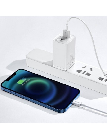 USB kabelis Baseus Superior iš USB į Lightning 2.4A 1.5m baltas CALYS-B02