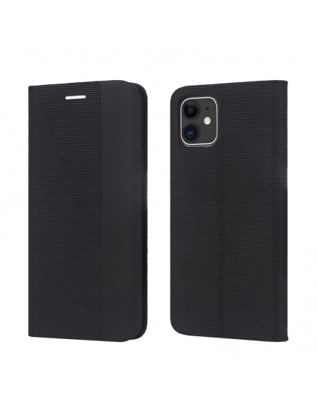 Dėklas Smart Senso Xiaomi Redmi Note 12 juodas