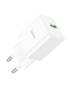 Įkroviklis buitinis Hoco N26 USB-A Quick Charge 3.0 18W baltas