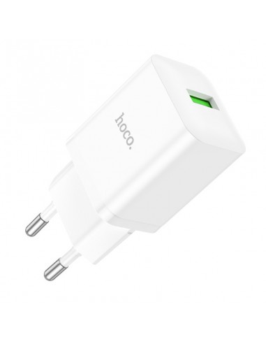Įkroviklis buitinis Hoco N26 USB-A Quick Charge 3.0 18W baltas