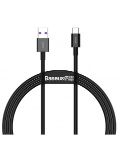 USB kabelis Baseus Superior iš USB į Type-C 66W 2.0m juodas CATYS-A01