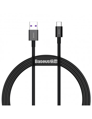 USB kabelis Baseus Superior iš USB į Type-C 66W 2.0m juodas CATYS-A01