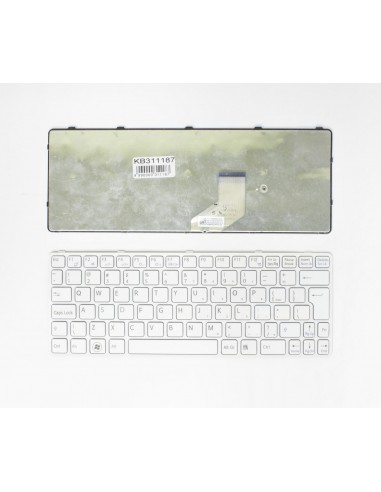 Klaviatūra SONY Vaio: SVE11, UK balta