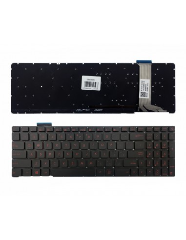 Klaviatūra ASUS: G551, G551J, G552 su pašvietimu