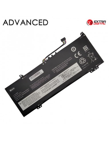 Nešiojamo kompiuterio baterija LENOVO L17C4PB0, 5800mAh, Extra Digital Advanced