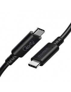 Kabelis CHOETECH USB4, USB-C - USB-C, 40Gbps, 100W, 20V/ 5A, 8K/ 60HZ, 0.8m