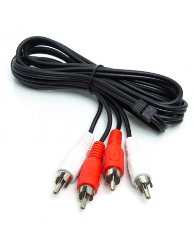 Audio kabelis 2x RCA - 2x RCA, 1m