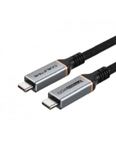 Premium kabelis USB4, USB-C - USB-C, 40Gbps, 100W, 20V/ 5A, 8K/ 60HZ, 1m