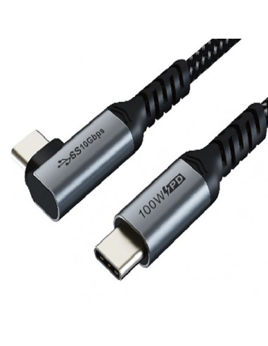 Kabelis USB3.1, USB-C - USB-C, 10Gbps, 100W, 20V/ 5A, 4K/ 60HZ, 1m