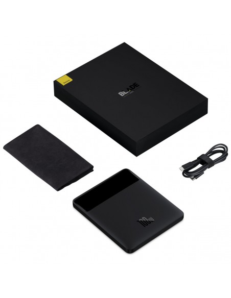 Išorinė baterija nešiojamiems kompiuteriams Power Bank Baseus Blade 100W 20000mAh juoda PPDGL-01