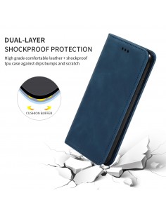 Dėklas Business Style Samsung S911 S23 5G tamsiai mėlynas 2