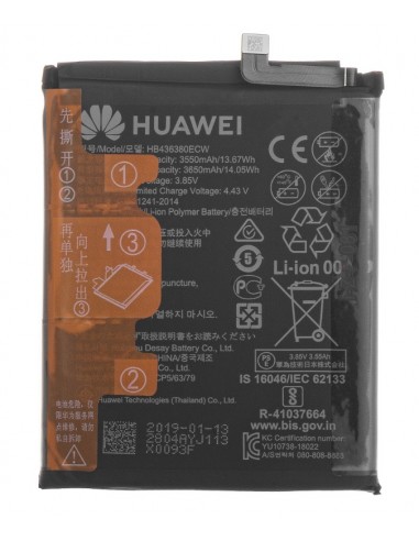 Akumuliatorius Huawei P30 3650mAh HB436380ECW (service pack)