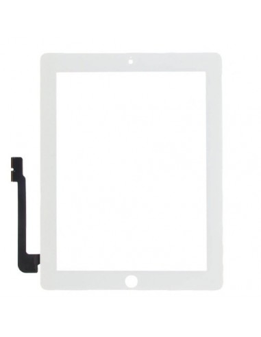 Lietimui jautrus planšetinio kompiuterio stikliukas iPad 3 baltas ORG