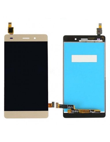 Ekranas LCD Huawei P8 Lite (auksinis) restauruotas