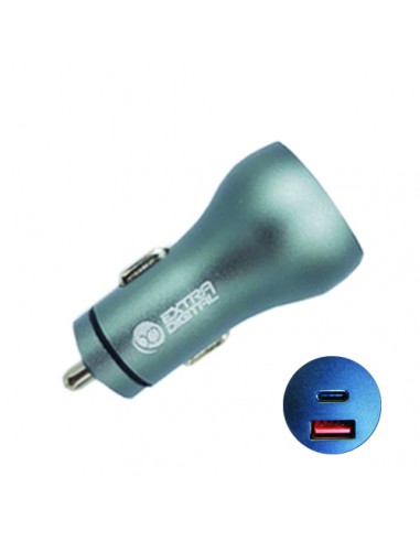 Kroviklis USB 3.0+ Type C: 12-24V, 36W, QC3.0+ PD