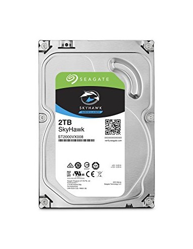 2TB SEAGATE SURVEILLANCE SKYHAWK 3.5“, HDD SATA 2TB 5900RPM SATA 6G