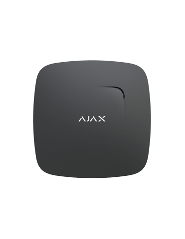 Ajax FireProtect dūmų detektorius (juodas)