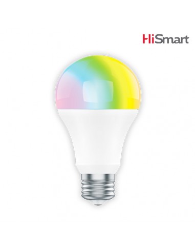 HiSmart išmanioji LED lemputė su bevieliu ryšiu A60, 6W, E27, 2700K