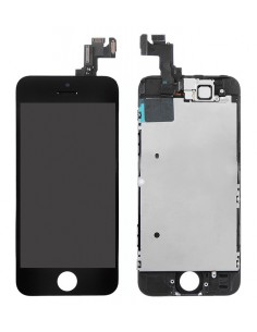 Ekranas Apple iPhone 5S/SE su lietimui jautriu stikliuku juodas Tianma