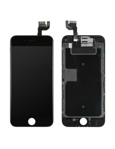 Ekranas Apple iPhone 6S su lietimui jautriu stikliuku juodas Tianma