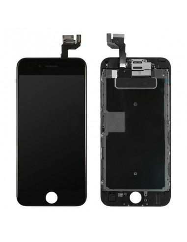Ekranas Apple iPhone 6S su lietimui jautriu stikliuku juodas Tianma