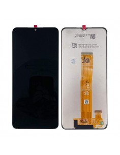 Ekranas Samsung A135 A13 4G su lietimui jautriu stikliuku juodas ORG
