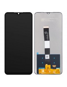 Ekranas Xiaomi Redmi 9A/9C/9AT su lietimui jautriu stikliuku juodas ORG