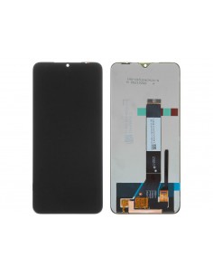 Ekranas Xiaomi Redmi 9T/Poco M3/Redmi Note 9 4G su lietimui jautriu stikliuku juodas ORG