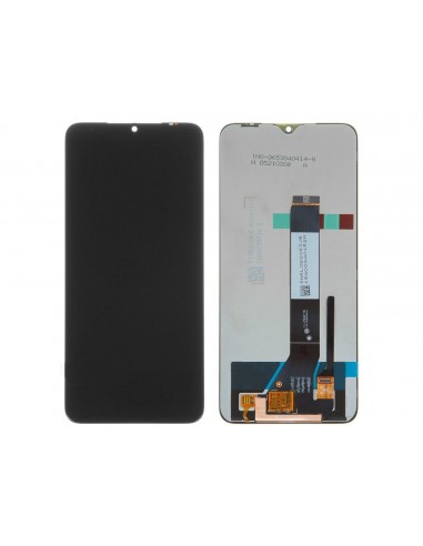 Ekranas Xiaomi Redmi 9T/Poco M3/Redmi Note 9 4G su lietimui jautriu stikliuku juodas ORG