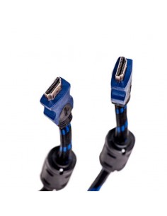Kabelis HDMI - HDMI, 1.5m, 1.4 ver., Nylon