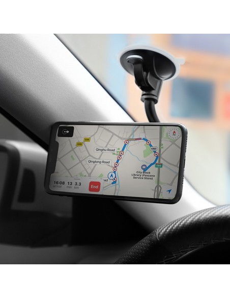 Automobilinis telefono laikiklis Hoco CA55, tvirtinamas ant stiklo, magnetinis