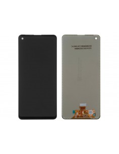 Ekranas Samsung A217F A21s su lietimui jautriu stikliuku juodas ORG