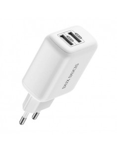 Įkroviklis buitinis Dux Ducis C10 2xUSB-A 12W baltas