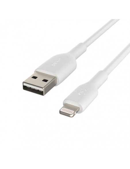 USB kabelis Belkin Boost Charge USB-A to Lightning 1.0m baltas
