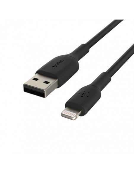 USB kabelis Belkin Boost Charge USB-A to Lightning 1.0m juodas