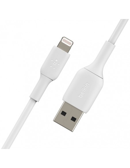 USB kabelis Belkin Boost Charge USB-A to Lightning 2.0m baltas
