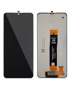 Ekranas Samsung A145 A14 5G su lietimui jautriu stikliuku juodas ORG