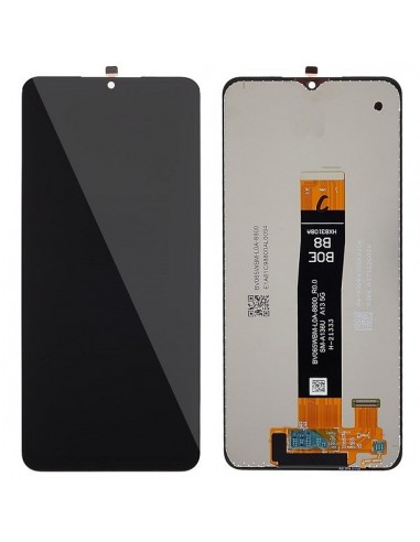 Ekranas Samsung A145 A14 5G su lietimui jautriu stikliuku juodas ORG
