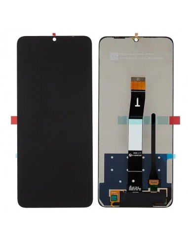 Ekranas Xiaomi Redmi 11A /12C su lietimui jautriu stikliuku juodas ORG