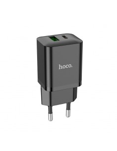 Įkroviklis buitinis Hoco N28 Founder PD20W+QC3.0 juodas